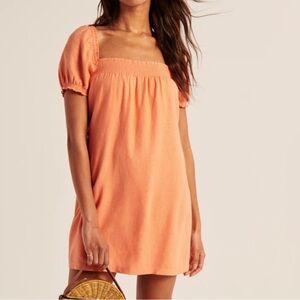 Abercrombie & Fitch NWT Linen Blend Casual Dress